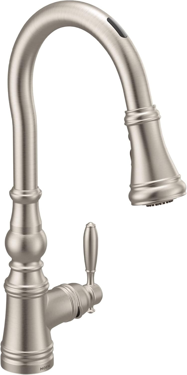 image:imageMoen Weymouth OilRubbed Bronze 3in1 Water Filtration OneHandle Pulldown Kitchen Faucet FS73004ORB with Moen F9800 Advanced Carbon Water Filtration SystemSpot Resist Stainless