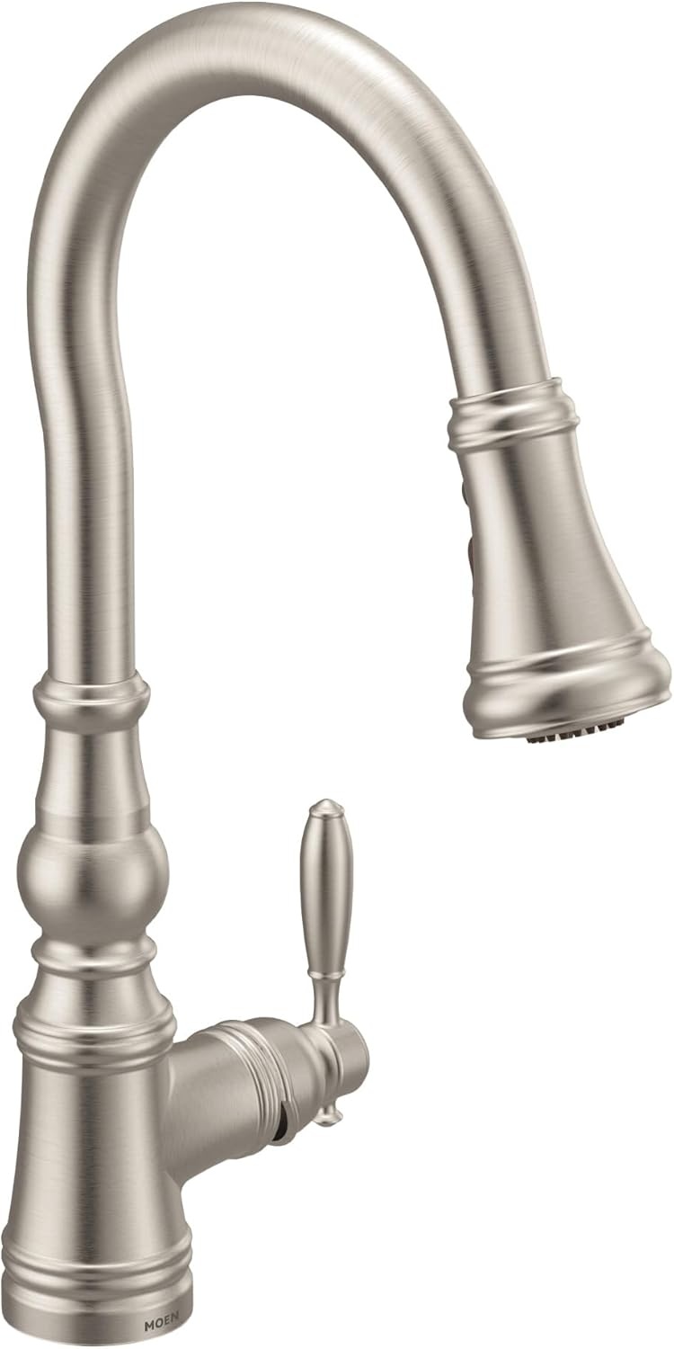 image:imageMoen Weymouth OilRubbed Bronze 3in1 Water Filtration OneHandle Pulldown Kitchen Faucet FS73004ORB with Moen F9800 Advanced Carbon Water Filtration SystemSpot Resist Stainless