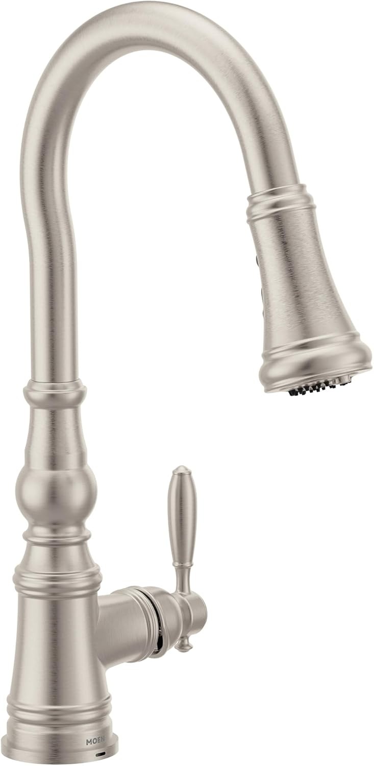 image:imageMoen Weymouth OilRubbed Bronze 3in1 Water Filtration OneHandle Pulldown Kitchen Faucet FS73004ORB with Moen F9800 Advanced Carbon Water Filtration SystemSpot Resist Stainless