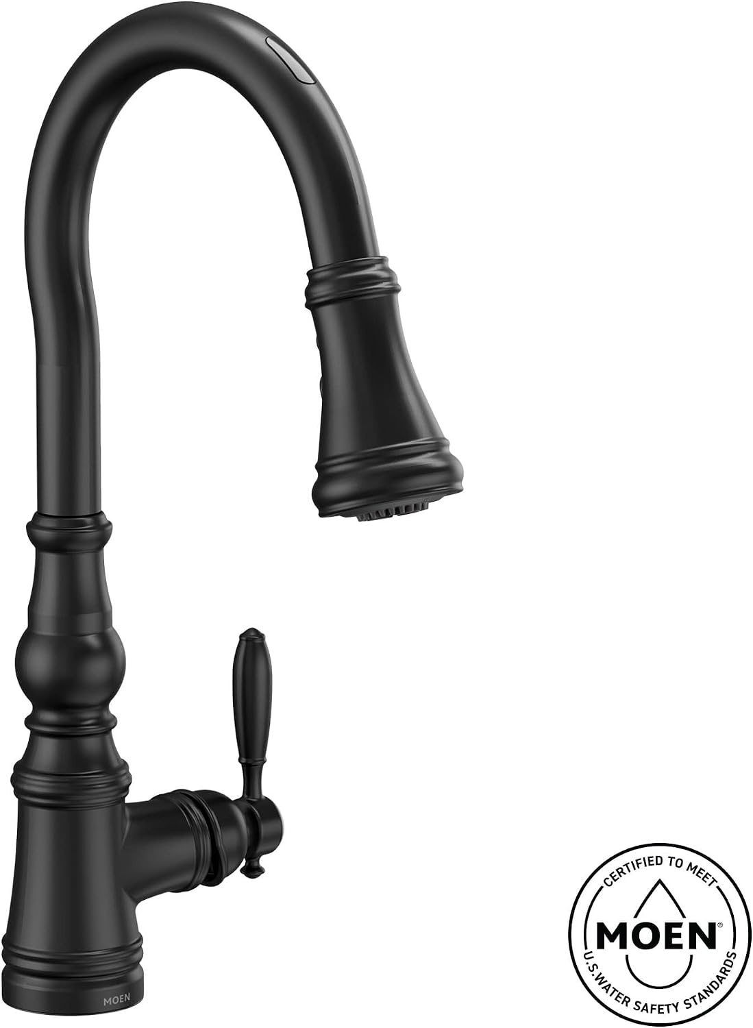 image:imageMoen Weymouth OilRubbed Bronze 3in1 Water Filtration OneHandle Pulldown Kitchen Faucet FS73004ORB with Moen F9800 Advanced Carbon Water Filtration SystemSpot Resist Stainless
