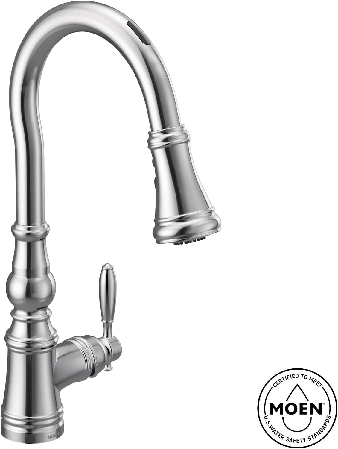 image:imageMoen Weymouth OilRubbed Bronze 3in1 Water Filtration OneHandle Pulldown Kitchen Faucet FS73004ORB with Moen F9800 Advanced Carbon Water Filtration SystemSpot Resist Stainless