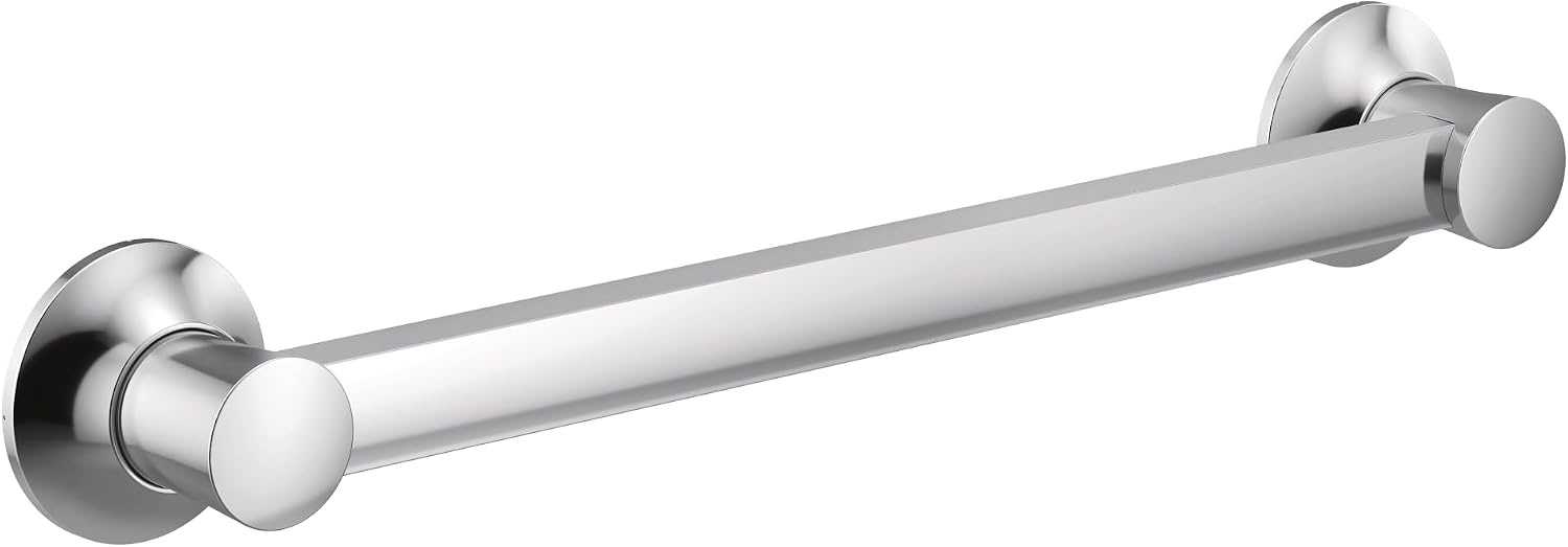 image:imageMoen YG0336BG Bathroom Safety 36Inch Stainless Steel Bathroom Grab Bar Brushed GoldChrome