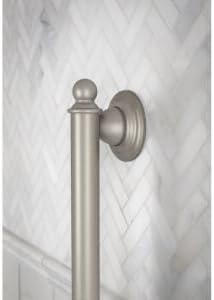 image:imageMoen YG2212ORB Bathroom Safety 12Inch Stainless Steel Traditional Bathroom Grab Bar OilRubbed BronzeOilRubbed Bronze