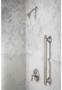 image:imageMoen YG2212ORB Bathroom Safety 12Inch Stainless Steel Traditional Bathroom Grab Bar OilRubbed BronzeOilRubbed Bronze