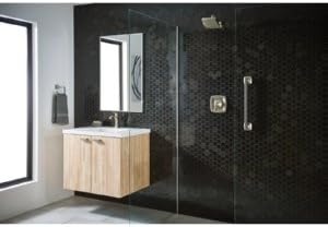 image:imageMoen YG5112ORB Bathroom Safety 12Inch Stainless Steel Transitional Bathroom Grab Bar OilRubbed Bronze