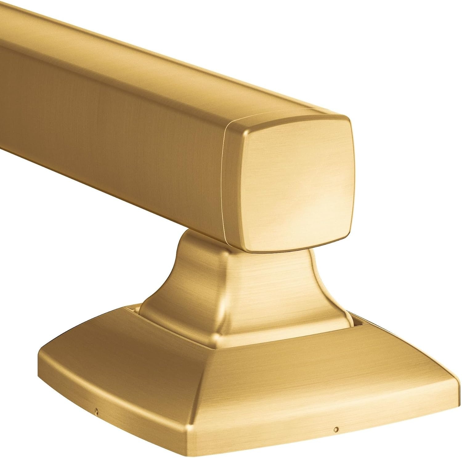 image:imageMoen YG5118BG Bathroom Safety 18Inch Stainless Steel Transitional Bathroom Grab Bar Brushed Gold