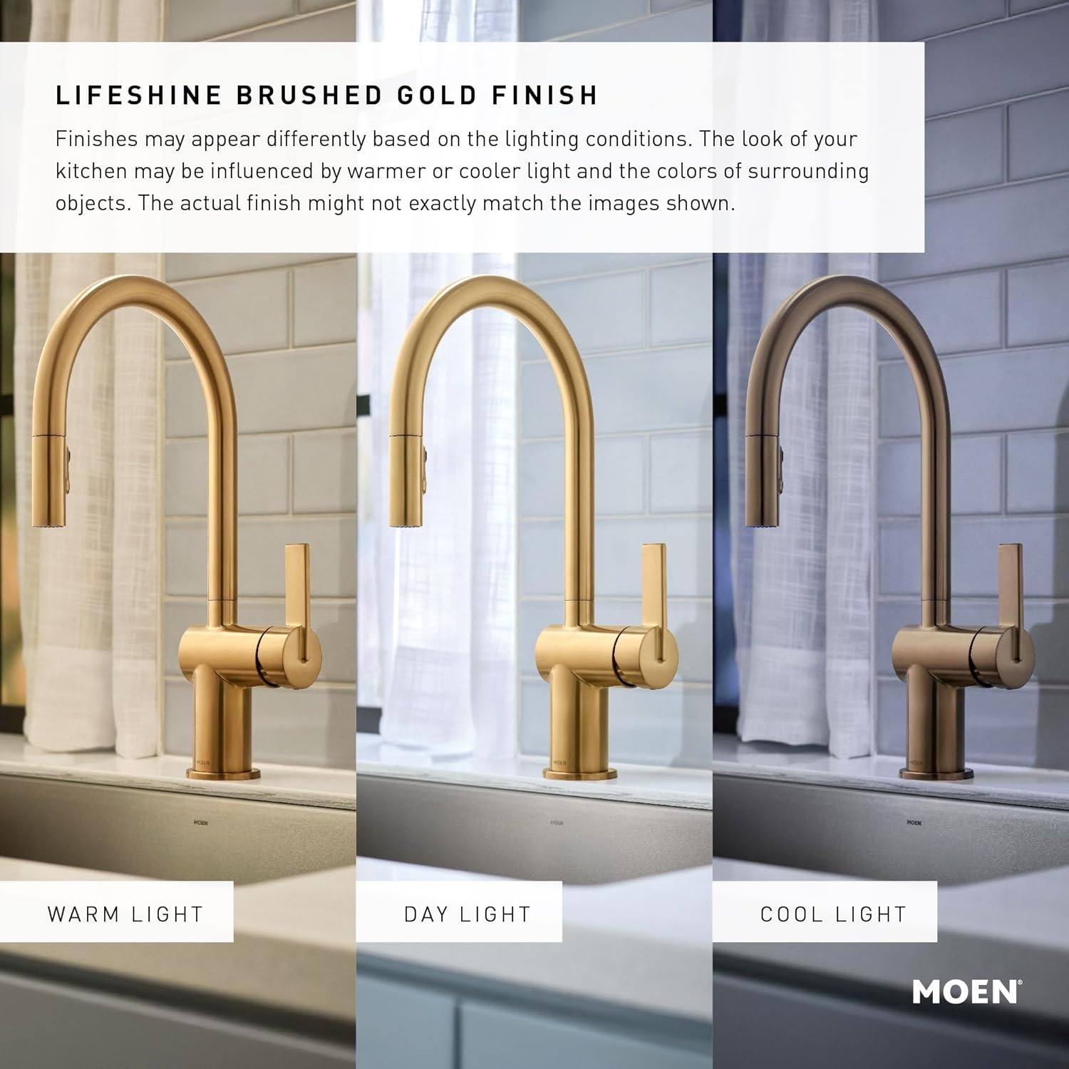 image:imageVoss Brushed Gold Single Handle Wall Mount Tub Filler High Flow Tub Faucet with 10 Spout Reach WT691BG