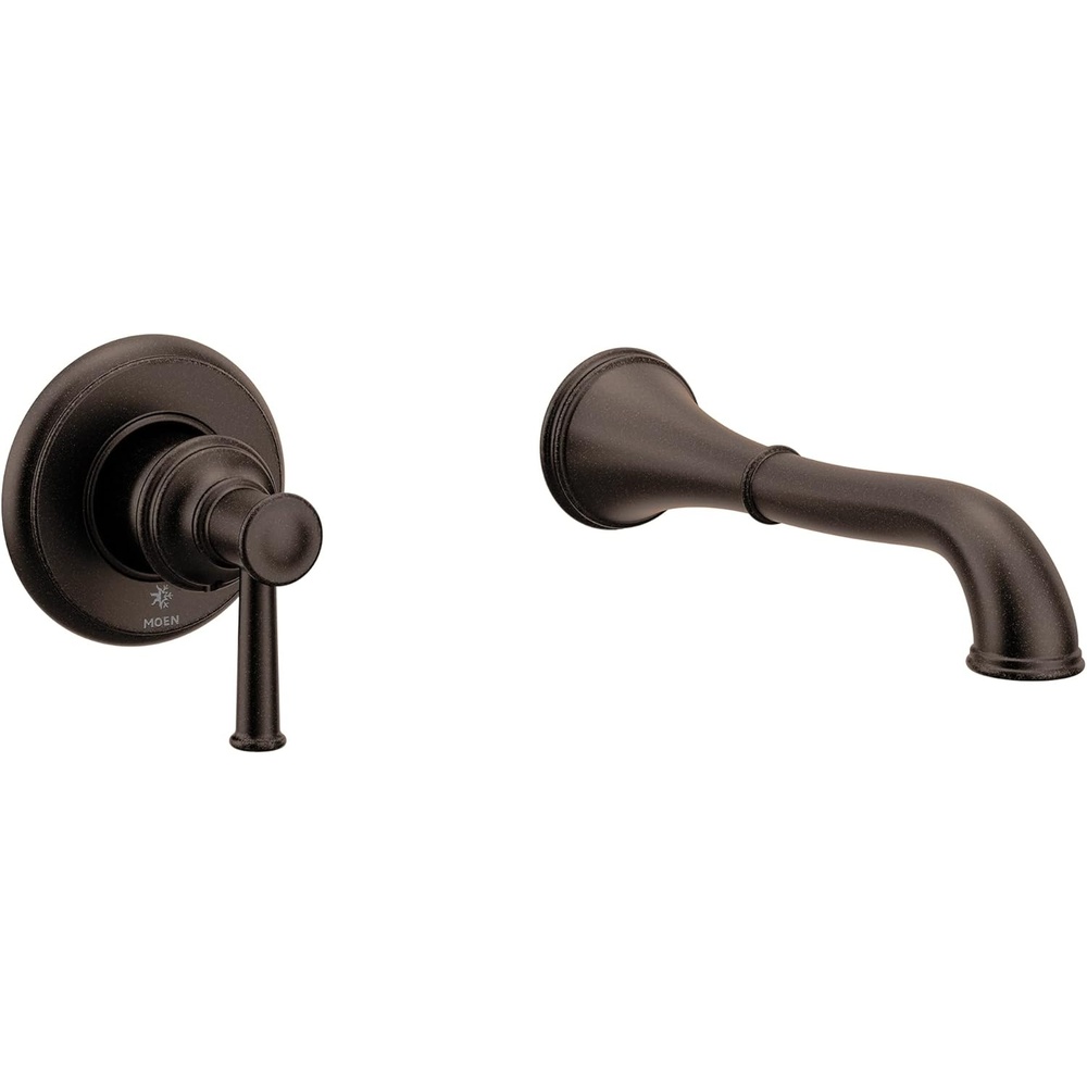 image:imageBelfield Oil Rubbed Bronze Single Handle Wall Mount Tub Filler High Flow Tub Faucet with 10 Spout Reach WT9021ORBBrushed Nickel
