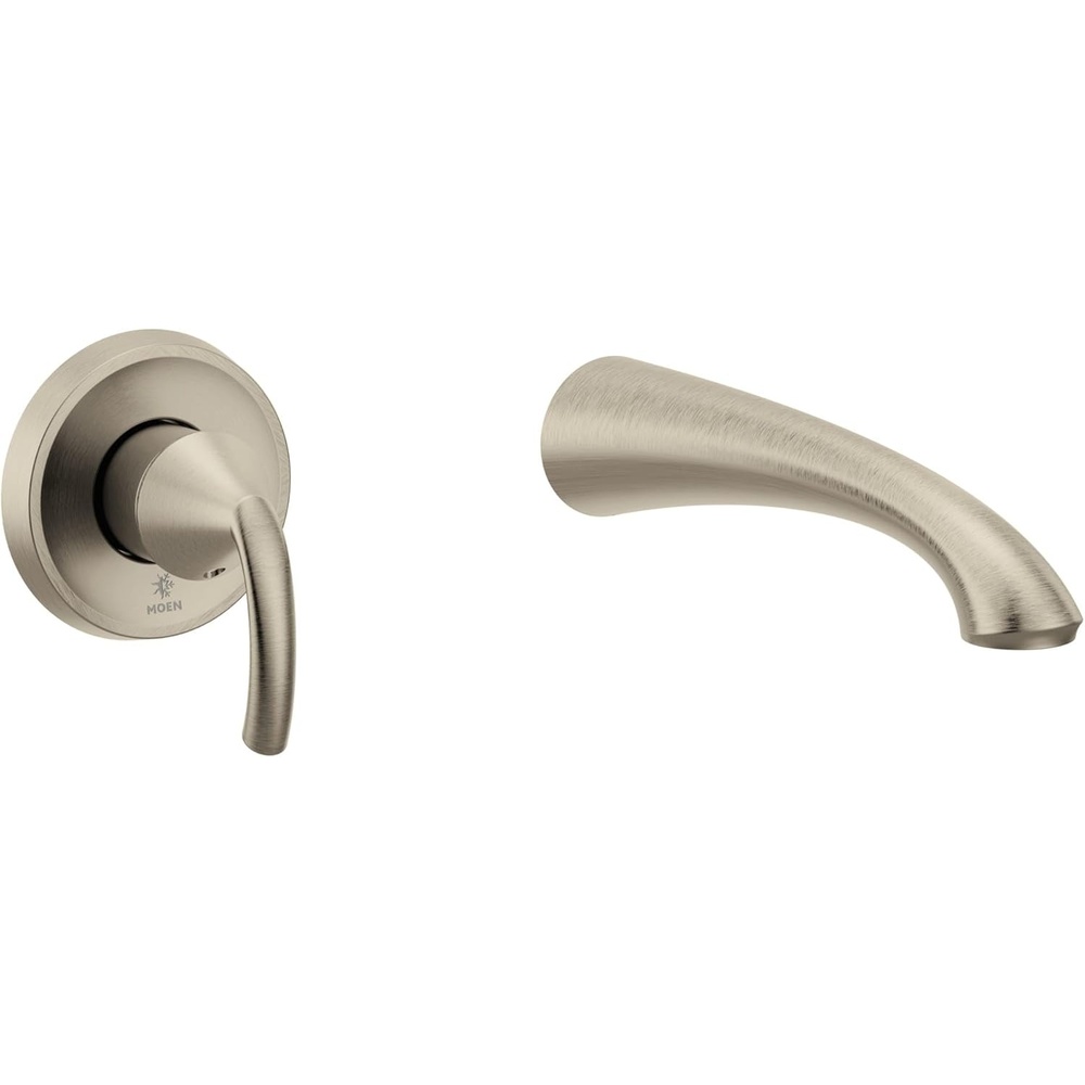 image:imageGlyde Matte Black Single Handle Wall Mount Tub Filler High Flow Tub Faucet with 10 Spout Reach WT371BLOil Rubbed Bronze