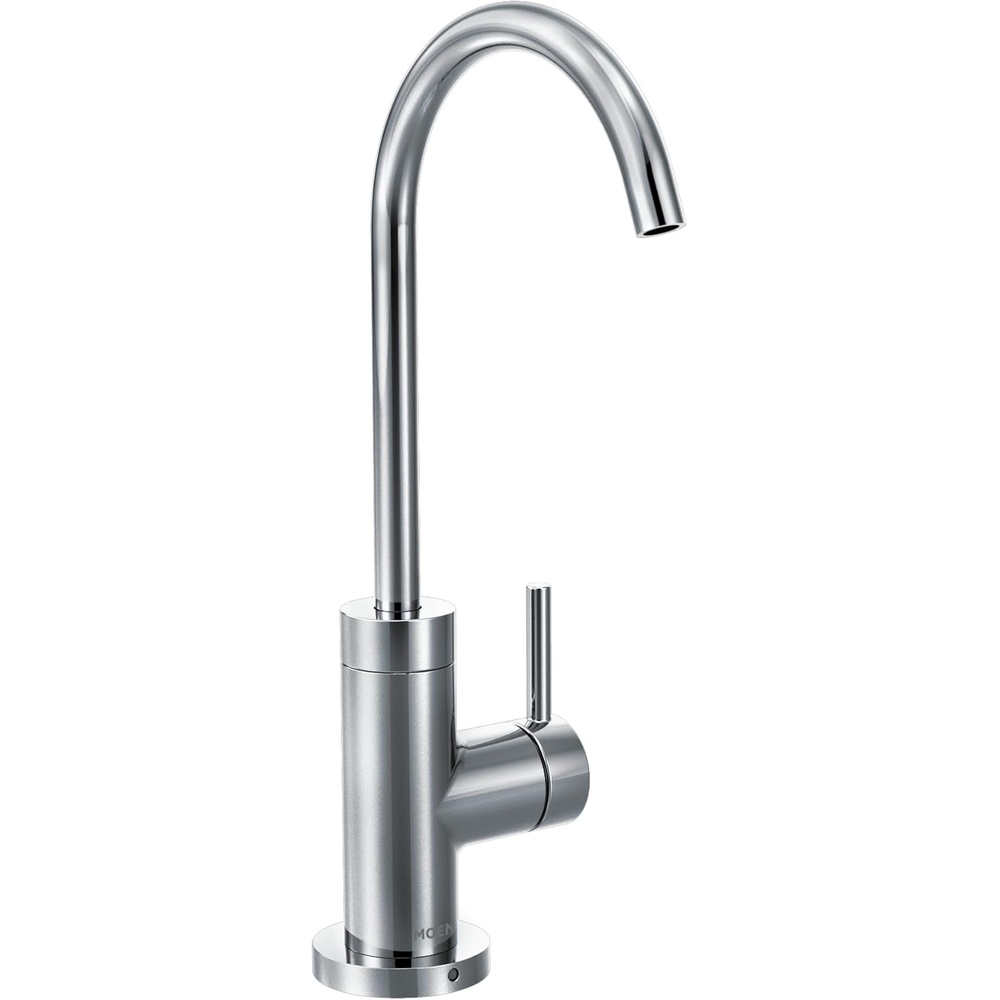 image:imageMoen Chrome Sip Modern Cold Water Kitchen Beverage Faucet with Optional Filtration System S5530