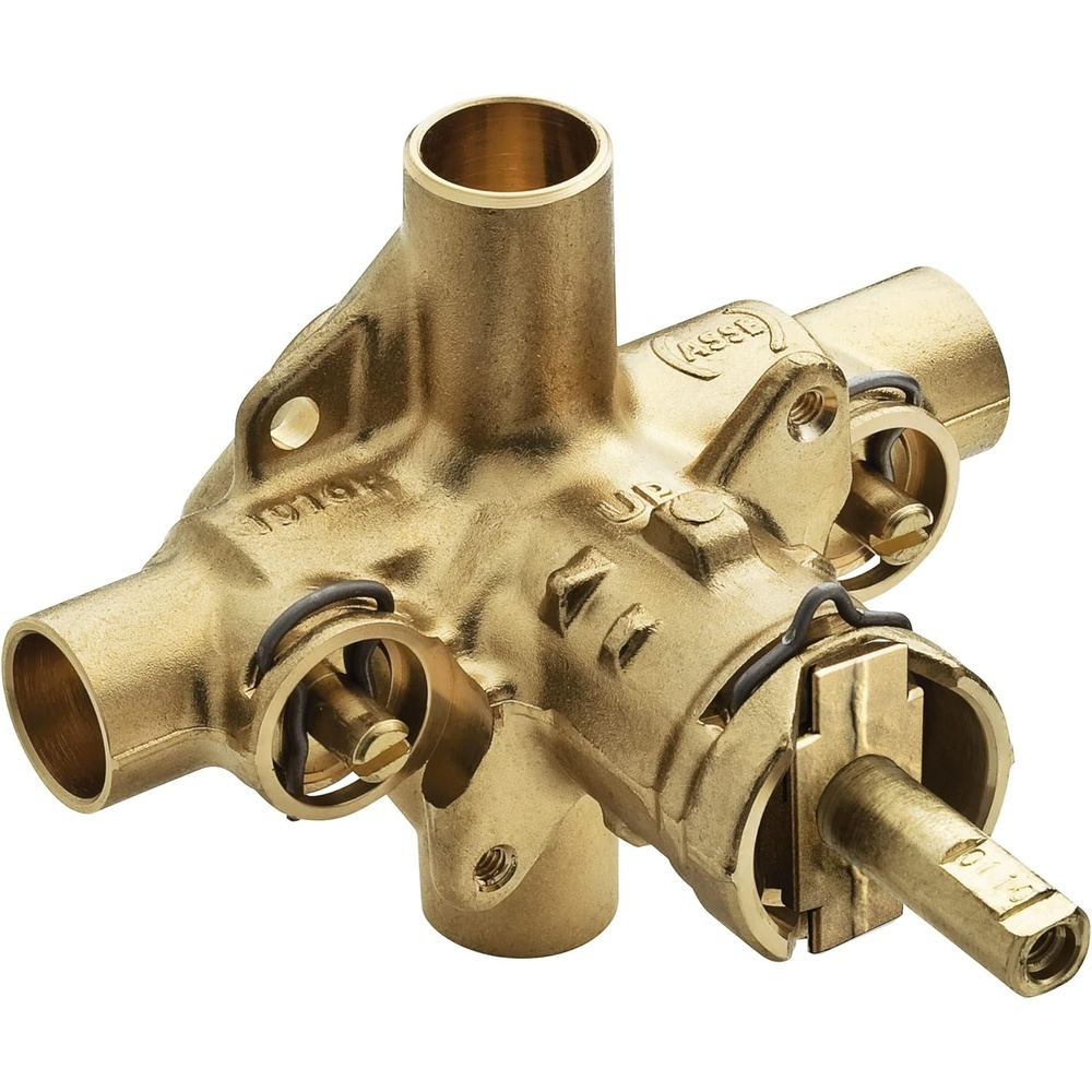 image:imageMoen Commercial PosiTemp Pressure Balancing Shower Valve with Stops 12Inch Sweat CC Connections and 14 Turn Stops 8371HDPack of 6