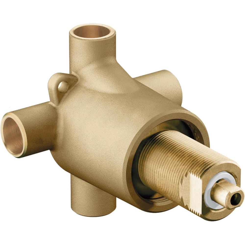 image:imageMoen Commercial Three Way Diverter Shower Valve MPact Common Valve System Replacement Part Brass Standard 12 Inch Connection 3360Pack of 1