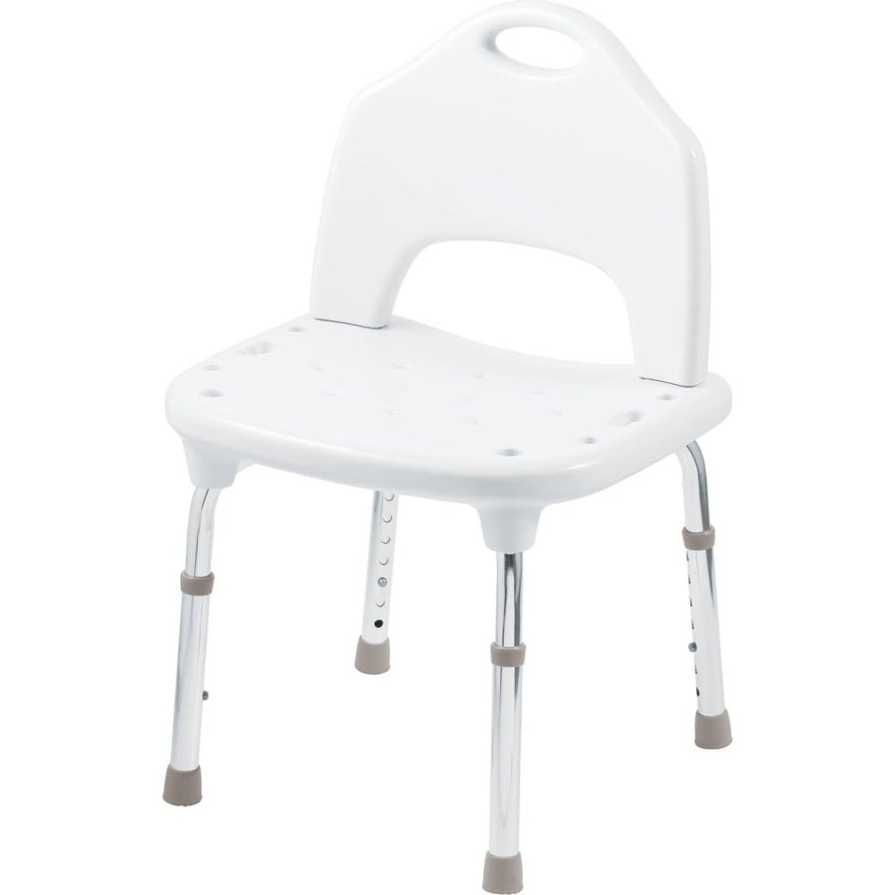 image:imageMoen DN7060 Home Care 22Inch W x 1925Inch D Adjustable Height Bath Safety Shower Chair Glacier