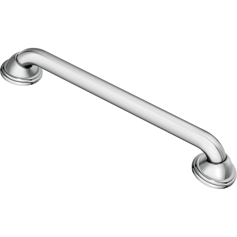 image:imageMoen LR8716D2BN Home Care Brushed Nickel Grab Bar 16 InchChrome