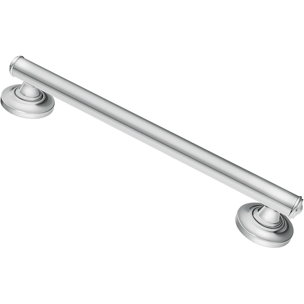 image:imageMoen LR8724D1GOWB Bathroom Safety 24Inch Designer Bathroom Grab Bar with Curled Grip Old World BronzeChrome