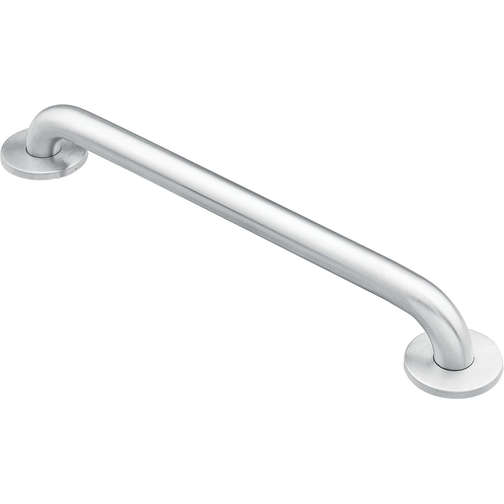image:imageMoen LR8724PS Bathroom Safety 24Inch Stainless Steel Bathroom Grab Bar StainlessPolished Stainless