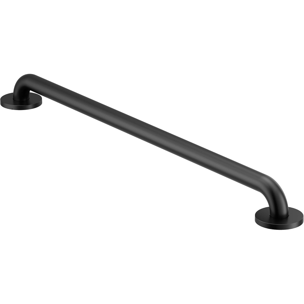 image:imageMoen Matte Black 30Inch Stainless Steel Bath Safety Grab Bar with Concealed Screws R8730BL
