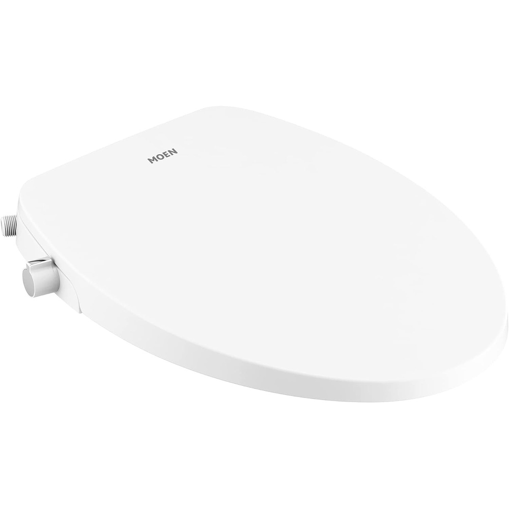 image:imageMoen Moen White 2Series Standard NonElectronic Bidet Seat for Elongated Seats EB500E