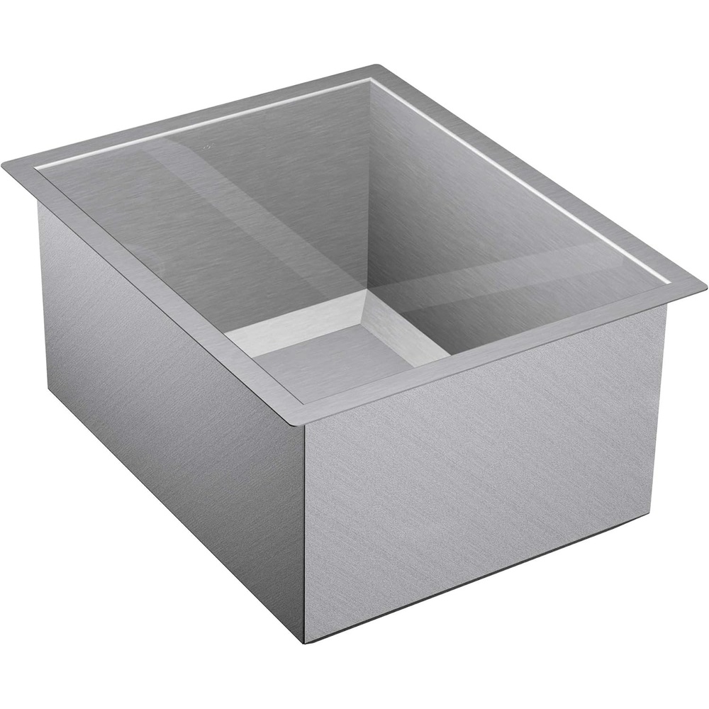 image:imageMoen Prep 16Gauge Stainless Steel Undermount 16 x 20 Single Bowl Kitchen or Bar Sink G16430