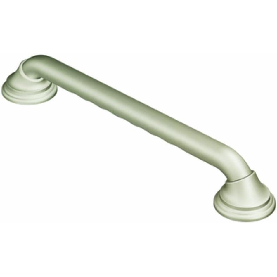 image:imageMoen R8748D3GBN Bathroom Safety 48Inch Grab Bar with Curl Grip Brushed Nickel