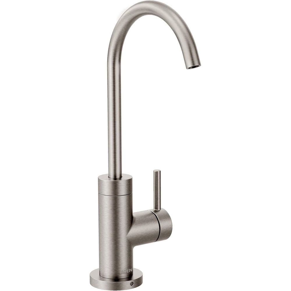 image:imageMoen Sip Cold Water Beverage Faucet S5530SRS Cold water faucet Beverage station Spot resist stainless finish Singlehandle design