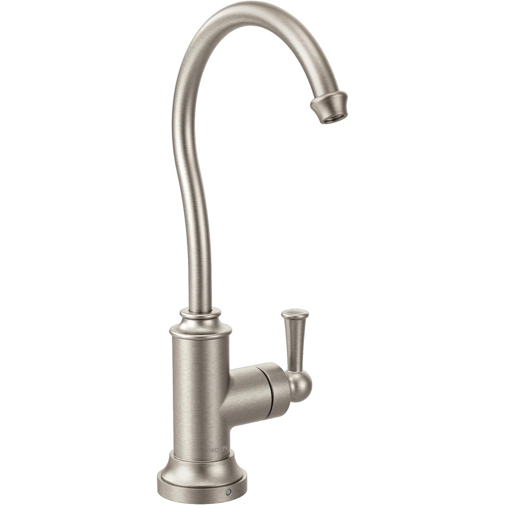 image:imageMoen Spot Resist Stainless Sip Traditional Cold Water Kitchen Beverage Faucet with Optional Filtration System S5510SRS