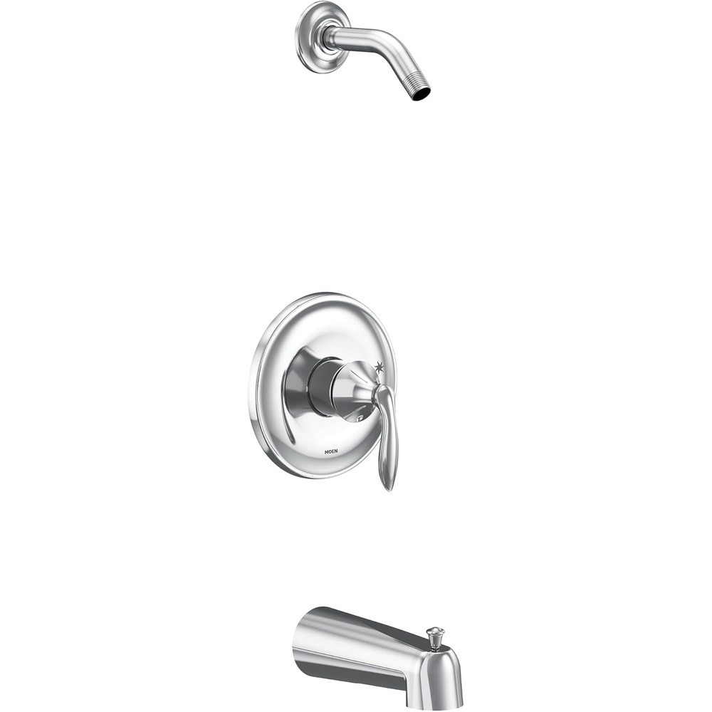 image:imageMoen UT2133NHORB Eva Collection MCORE 3Series 1Handle Tub and Shower Trim Kit Valve Required Oil Rubbed BronzeChrome