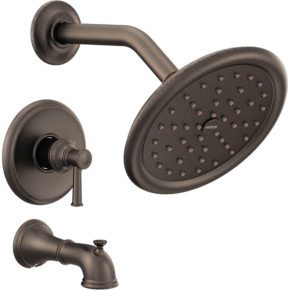 image:imageMoen UT2313EPNL Belfield MCORE 2Series 1Handle Tub and Shower Trim Kit Valve Required Polished NickelOil Rubbed Bronze