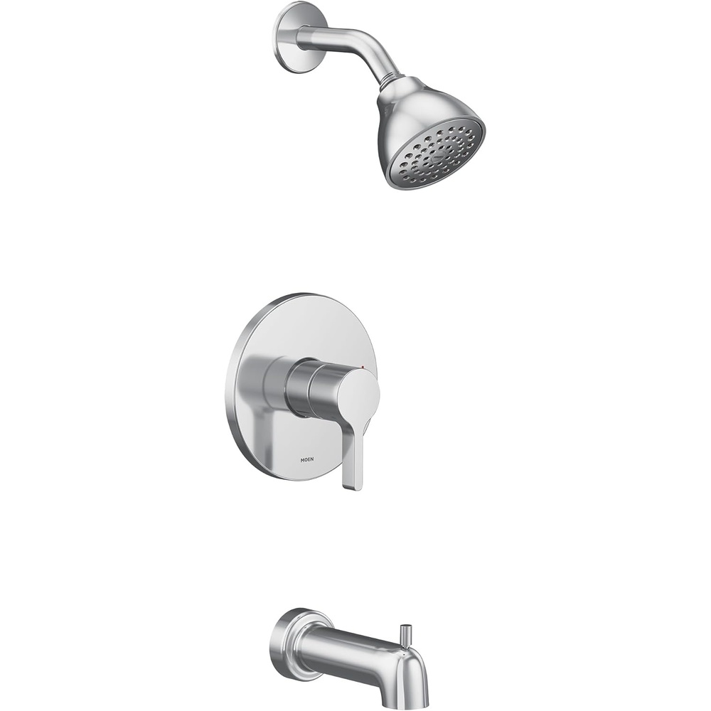 image:imageMoen UT2663EP Vichy MCORE 2Series 1Handle Tub and Shower Trim Kit Valve Required Chrome