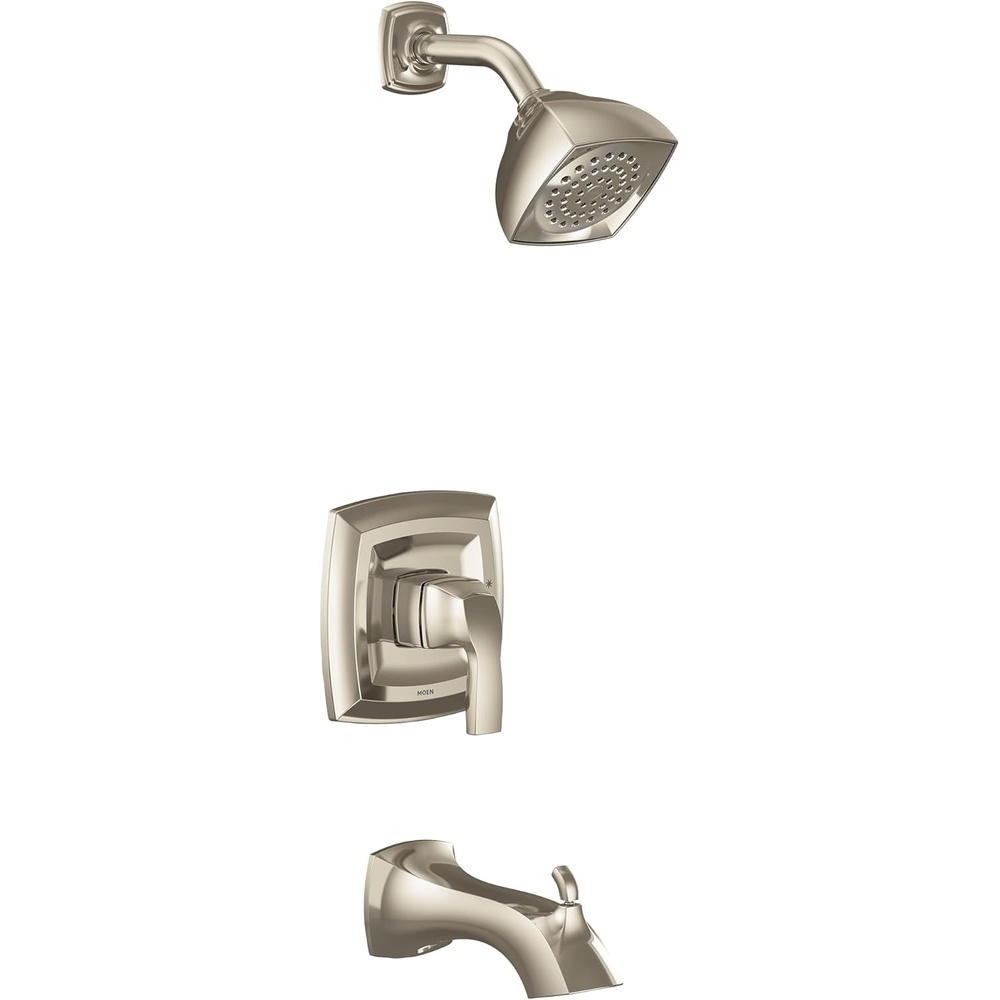 image:imageMoen UT2693EP Voss Collection MCORE 2Series 1Handle Tub and Shower Trim Kit Valve Required ChromePolished Nickel