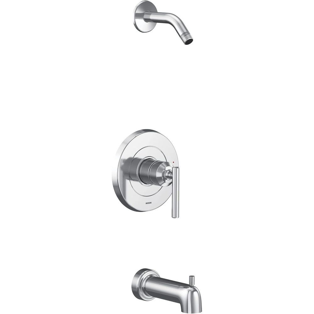 image:imageMoen UT2903NHBN Gibson MCORE 3Series 1Handle Tub and Shower Trim Kit Valve Required Brushed NickelChrome