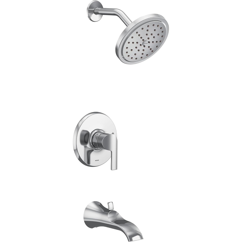 image:imageMoen UTS2203EPBL Doux Collection MCORE 2Series 1Handle Tub and Shower Trim Kit Valve Required Matte BlackChrome