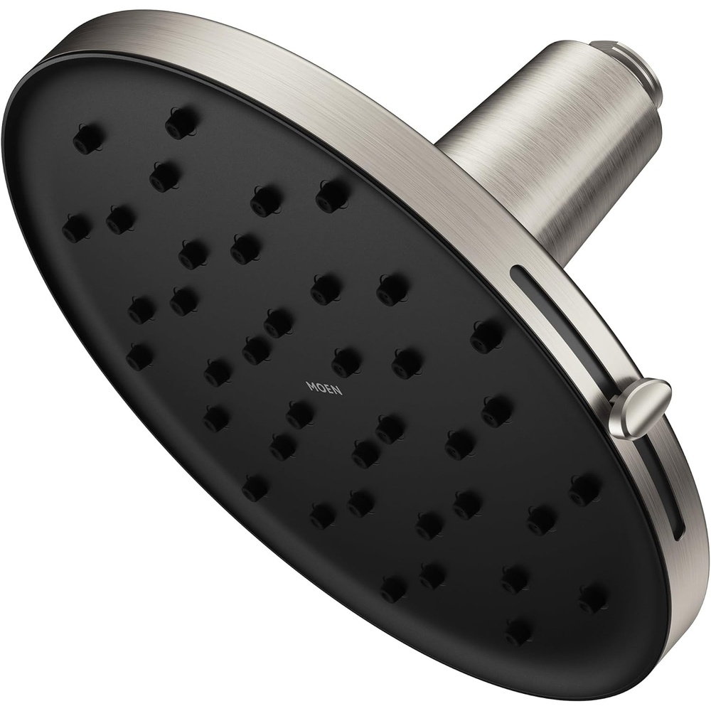 image:imageMoen Verso Brushed Nickel Adjustable 9 Diameter Spray Head Rainshower 220R3BNBrushed Nickel