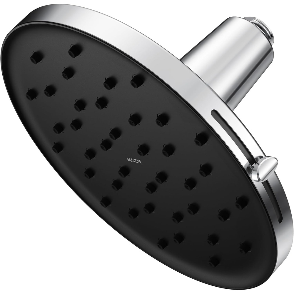 image:imageMoen Verso Brushed Nickel Adjustable 9 Diameter Spray Head Rainshower 220R3BNChrome