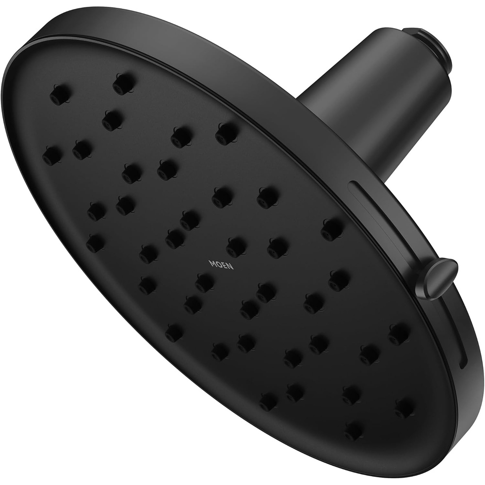 image:imageMoen Verso Brushed Nickel Adjustable 9 Diameter Spray Head Rainshower 220R3BNMatte Black