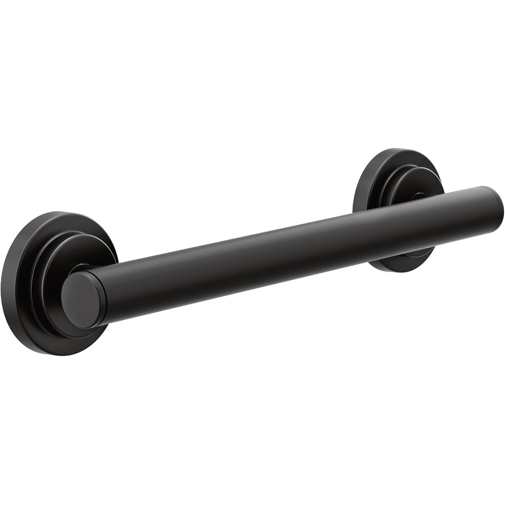 image:imageMoen YG0736BN Bathroom Safety 36Inch Stainless Steel Modern Bathroom Grab Bar Brushed NickelMatte Black
