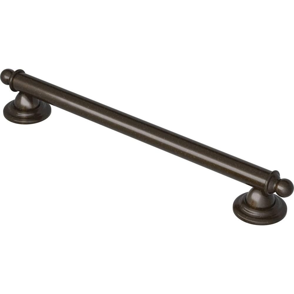 image:imageMoen YG2218CH Bathroom Safety 18Inch Stainless Steel Traditional Bathroom Grab Bar ChromeOilRubbed Bronze
