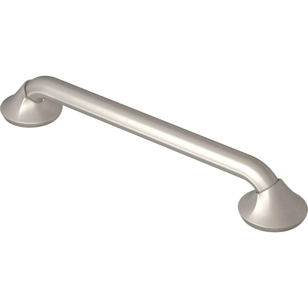 image:imageMoen YG2818BN Bathroom Safety 18Inch Stainless Steel Transitional Bathroom Grab Bar Brushed Nickel