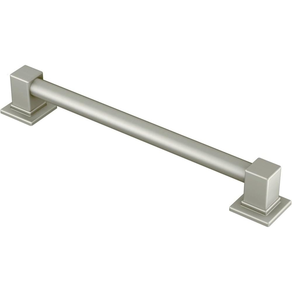image:imageMoen YG8842BN Bathroom Safety 42Inch Stainless Steel Modern Bathroom Grab Bar Brushed NickelBrushed Nickel