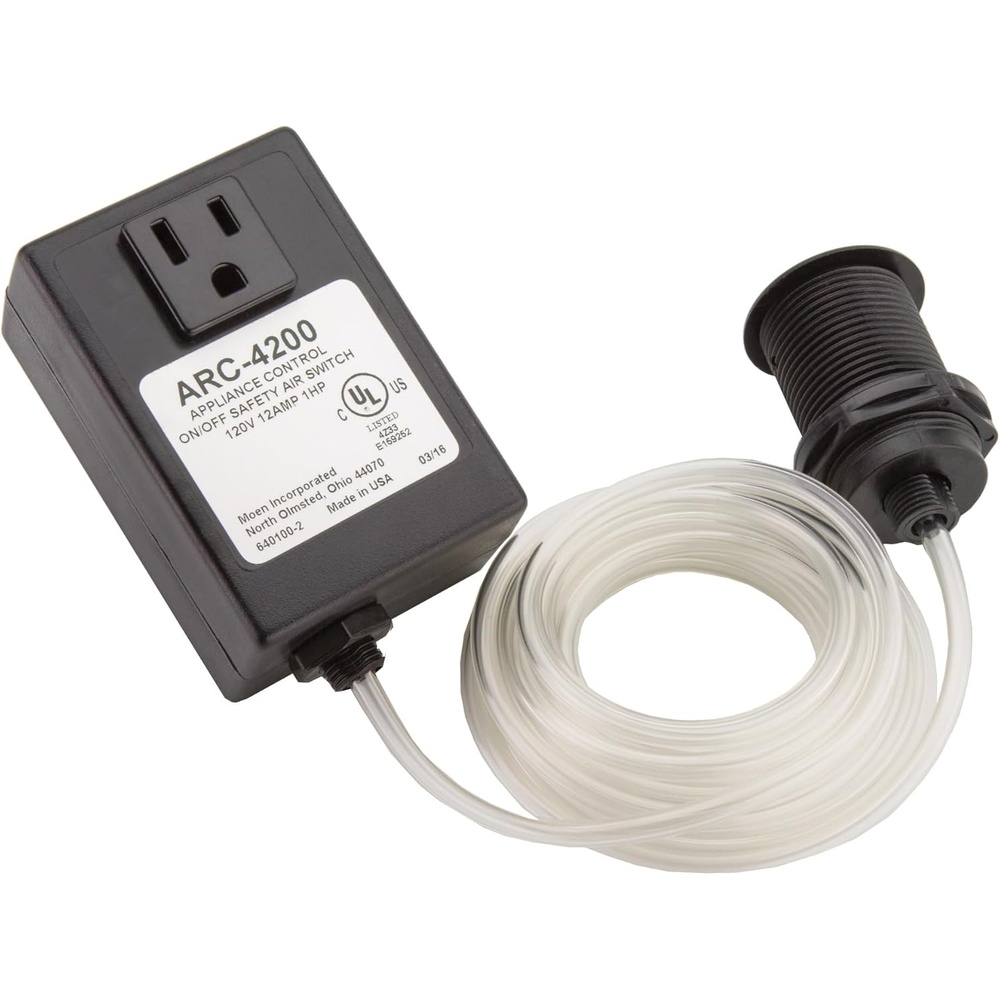 image:imageWaste King ARC4200 Garbage Disposal Air Switch Base and Control Unit Black