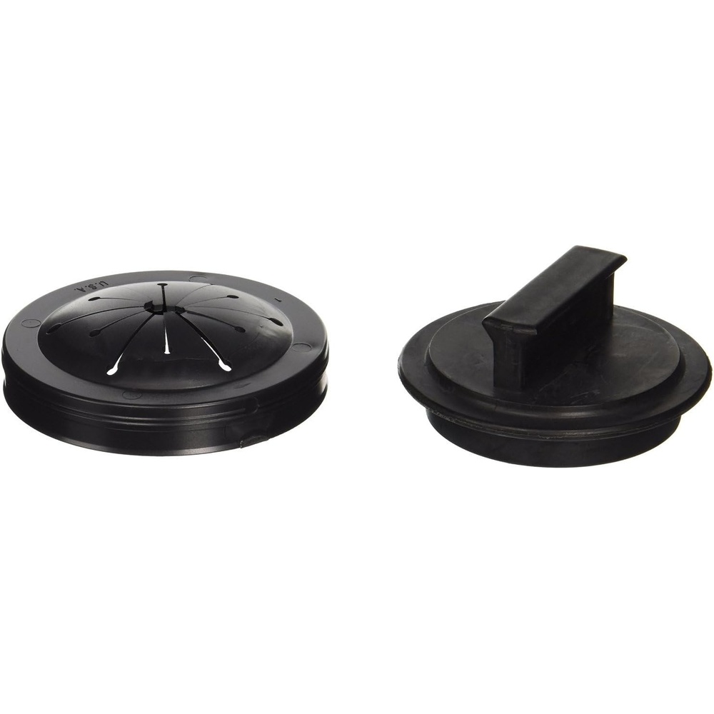image:imageWaste King Black Disposer EZ Mount Garbage Disposal Stopper and Splash Guard for Sink Drain 1025Pack of 6