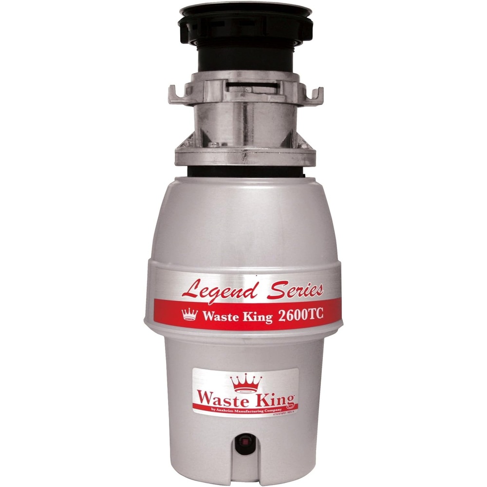image:imageWaste King Garbage Disposal for Kitchen Sink with Power Cord L100112 HP Batch Feed