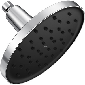 Moen 220R2EPSRN Verso 9-Inch Rain Shower Head with Infiniti Dial and Magnetix Docking, 1.75 GPM Eco-Performance, Spot Resist Brushed Nickel(Chrome)