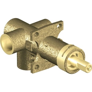 Moen 3372 M-PACT Brass Three-Function Shower Rough-In Transfer Valve, 1/2-Inch CC Connection