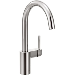 Moen 7365 Align One-Handle High-Arc Modern Kitchen Faucet, Chrome(Chrome)