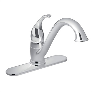 Moen 7825ORB Camerist One-Handle Low Arc Kitchen Faucet, Oil Rubbed Bronze(Chrome)