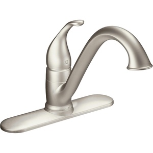 Moen 7825ORB Camerist One-Handle Low Arc Kitchen Faucet, Oil Rubbed Bronze(Spot Resist Stainless)