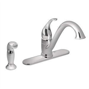 Moen 7840 Camerist One-Handle Low Arc Kitchen Faucet, Chrome(Chrome)