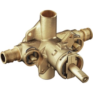 Moen 8375HD Commercial 1/2″ Posi-Temp(R) brass rough in valve includes stops