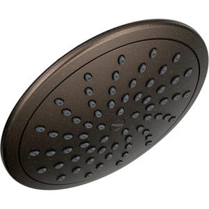 Moen 8-Inch Fixed Eco-Performance Rainshower Showerhead, Matte Black, 6345EPBL(Oil Rubbed Bronze)